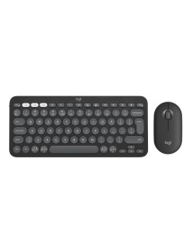 Set Tastatura & Mouse Logitech Pebble 2 Combo Tonal Graphite 