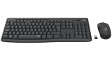  Set Tastaura & Mouse Logitech Mk295 Silent Wireless Combo Black pentru PC