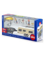 Siku 1:55 Car With Caravan (313-2542)