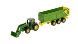  Siku 1:87 John Deere With Front Loader And Trailer (313-1843)