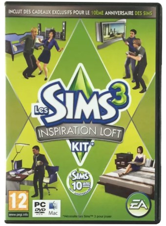 Joc Sims 3 Inspiration Loft Kit pentru PC