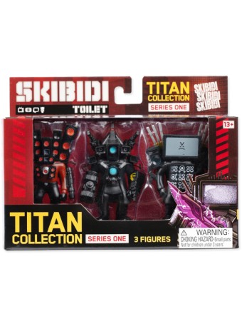 Figurina Joc Skibidi Toilet Titan 3 Pack 13003