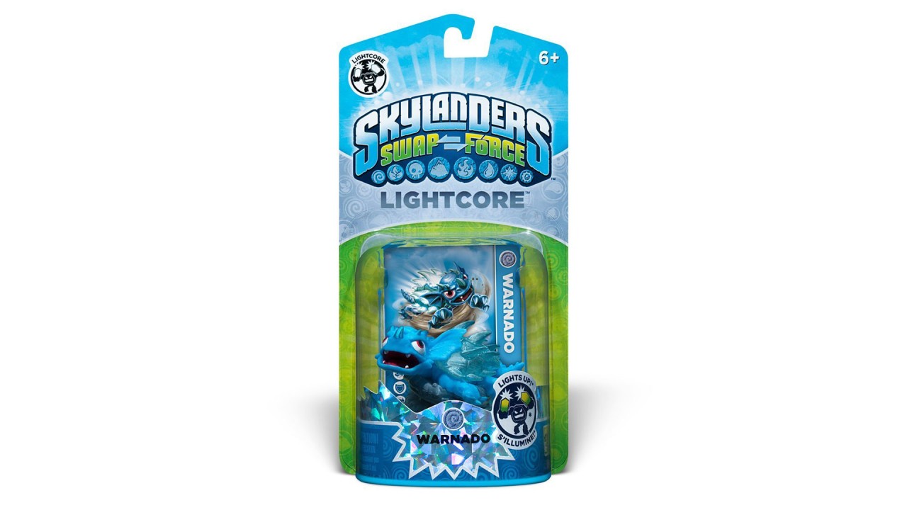 Skylanders Swap Force Lightcore Warnado - Jeu Vidéo Figurine