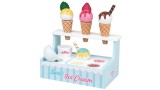  Small Wood Mini Ice Cream Shop (l40227)