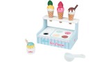  Small Wood Mini Ice Cream Shop (l40227)