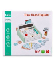 Small Wood New Cash Register (l40242)
