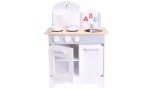  Small Wood Play Kitchen Grey (l40193)