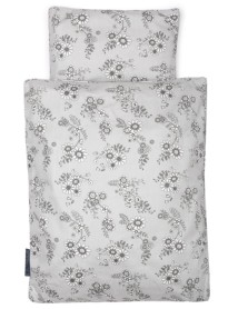 Smallstuff Doll Bedding Grey Flower Garden 
