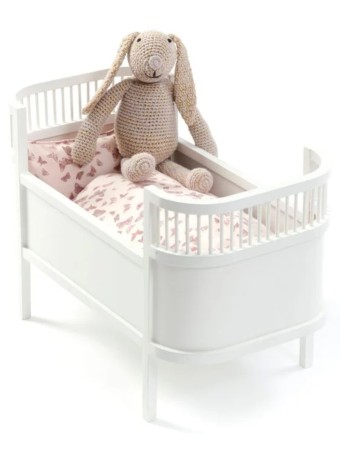  Smallstuff Rosaline Doll Bed White (51000-02)