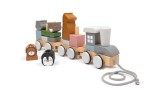  Smallstuff Stacking Train Wooden Zoo