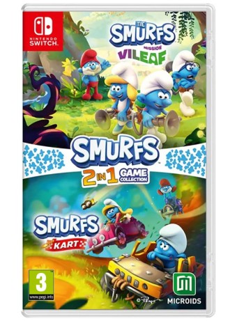 Joc Smurfs 2 In 1 Game Collection pentru Nintendo Switch