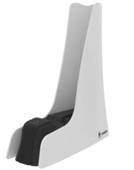 Snakebyte Dual Charge 5 & Headset Stand White
