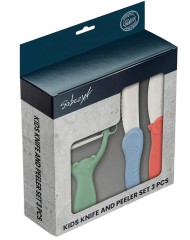 Sobczyk Junior Childrens Knife And Peeler Set 3 Pcs