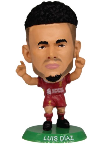 Figurina Joc Soccerstarz Liverpool Luis Diaz Home Kit 2025 Version