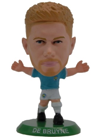Figurina Joc Soccerstarz Manchester City Kevin De Bruyne Home Kit Classic Kit New Sculpt 405809