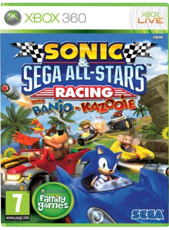 Joc Sonic & Sega All Stars Racing W. Banjo & Kazooie pentru Xbox 360