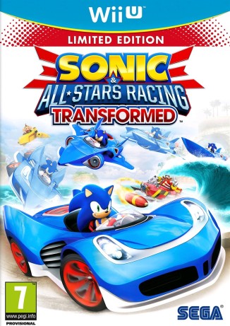 Joc Sonic All Star Racing Transformed Limited Edition pentru Nintendo Wii-U