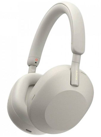  Sony Earphones Wir/bt Noisec Wh-1000xm5s Alexa Google Siri White