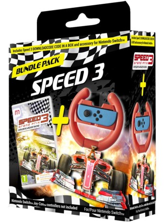 Joc Speed 3 Steering Wheel Bundle pentru Nintendo Switch
