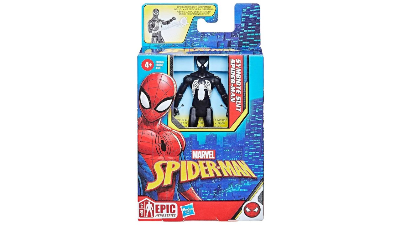 Spiderman Figurine Figura De Acción Hasbro Marvel Spiderman Epic Hero  Series Iron Spider Con Accesorio Figura A Escala De 10 Cm Figurines Marvel, image size:1280x720