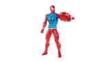 Figurina Statueta Spider Man Titan Web Warriors Scarlet Spider