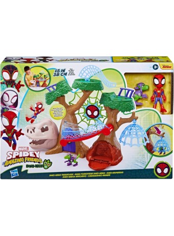  Spidey & His Amazing Friends Dinowebs Treehouse (f9477)