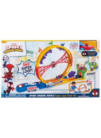  Spidey Amazing Metals Super Loop Track Set (snf0295)