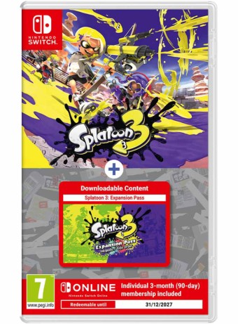 Joc Splatoon 3 Expansion Pass pentru Nintendo Switch