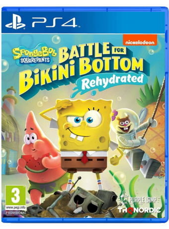 Joc Spongebob SquarePants Battle for Bikini Bottom Rehydrated pentru PlayStation 4 | PS4