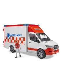 Sprinter Bruder Mb Ambulance W/driver (br2676) 