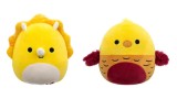 Jucarie Plus Squishmallows 13cm Plush P21 Flip A Mallows Lancaster Triceratops/ Beck Pheasant