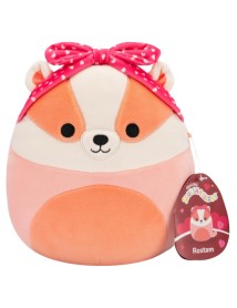 Squishmallows Heart Plush Rostam Badger 19cm 
