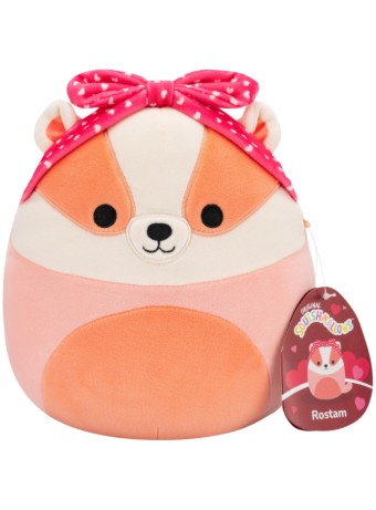 Jucarie Plus Squishmallows Heart Plush Rostam Badger 19cm
