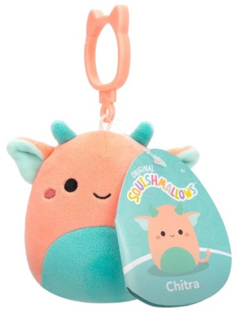 Jucarie Plus Squishmallows P20 Clip On Chitra Boglin 9cm
