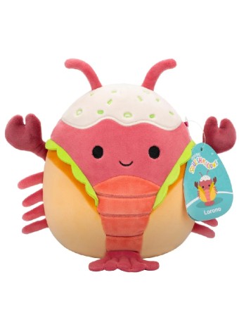 Jucarie Plus Squishmallows P20 Plush Lorono Lobster (206091) 19cm