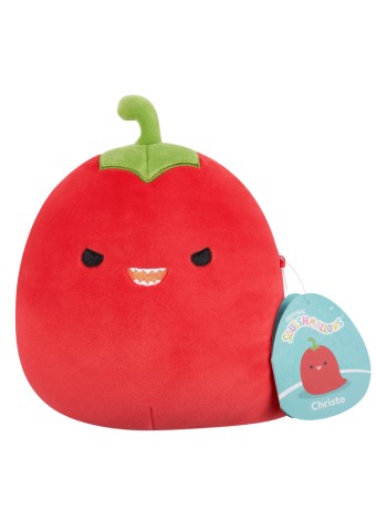 Jucarie Plus Squishmallows Plush P22 Christo Red Chili Pepper 19cm