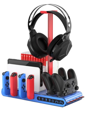  Stand Charge & Store Oled DLX & Led pentru NSW