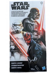 Star Wars Clash Of The Dark Side Darth Vader Stormtrooper Dart Maul G0312 