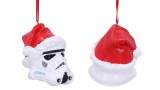 Figurina Joc Stormtrooper Santa Hat Hanging 8.3cm