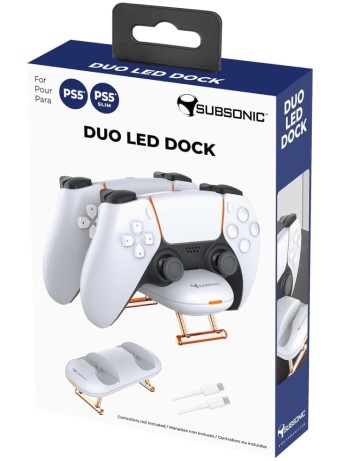  Subsonic Duo Led Dock Slim pentru PS5