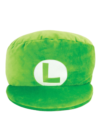 Jucarie Plus Super Mario Luigi Green Hat 18cm