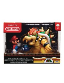 Super Mario Mario Vs. Bowser Diorama Set 