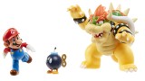 Figurina Joc Super Mario Mario Vs. Bowser Diorama Set