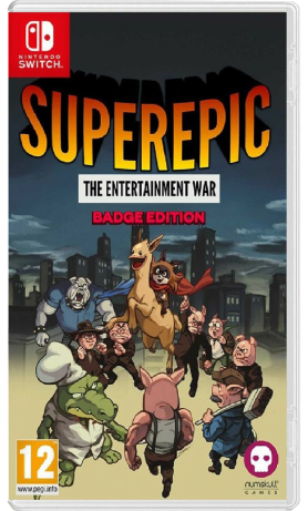 Joc SuperEpic The Entertainment War Badge Edition pentru Nintendo Switch