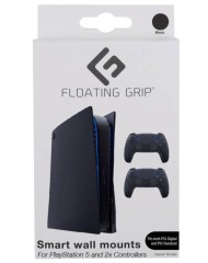 Suport Consola & Controllere Floating Grip Negru