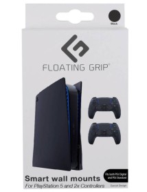 Suport Consola & Controllere Floating Grip Negru 