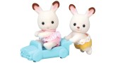 Figurina Joc Sylvanian Families Chocolate Rabbit Twins 5420