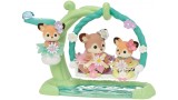 Figurina Joc Sylvanian Families Deer Babies Floral Swing Set 5801