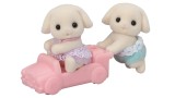 Figurina Joc Sylvanian Families Flora Rabbit Twins 5737