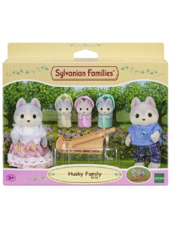 Figurina Joc Sylvanian Families Husky Family 5636